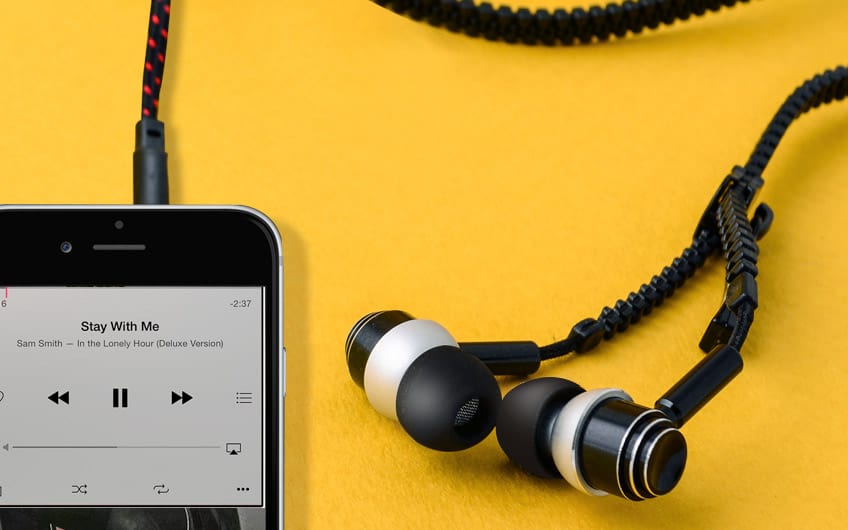 Audionic Zipper Earbuds ZE 10 Headphones BLGT