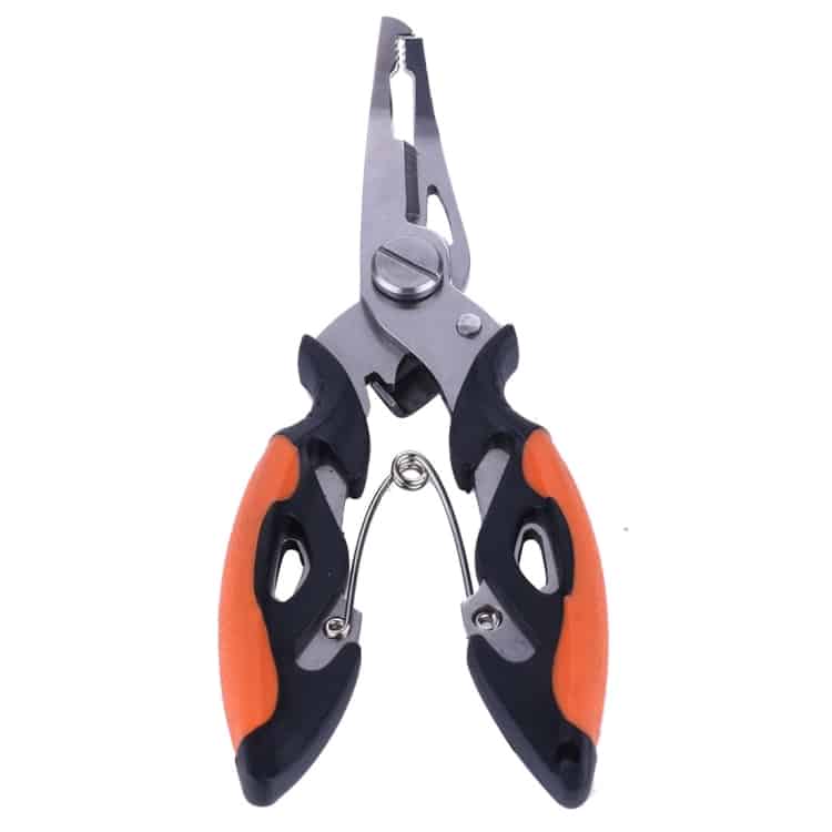 HENGJIA QT013 Multifunctional Stainless Steel Jaw Fishing Pliers Scissors  Hook Removal Tool Line Cutter Fishing Tackle – BLGT