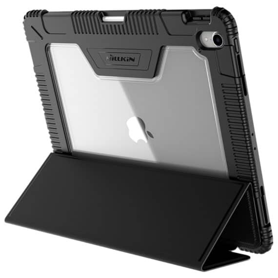NILLKIN Bumper Horizontal Flip Leather Case for iPad Pro 12.9 inch (2018) with Pen SlotBlack BLGT