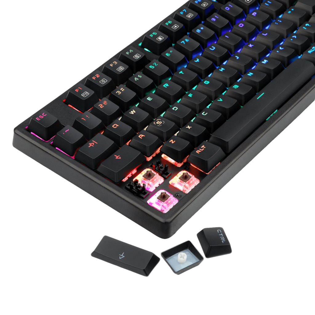 Redragon K578 RGB Gaming Mechanical Keyboard – BLGT