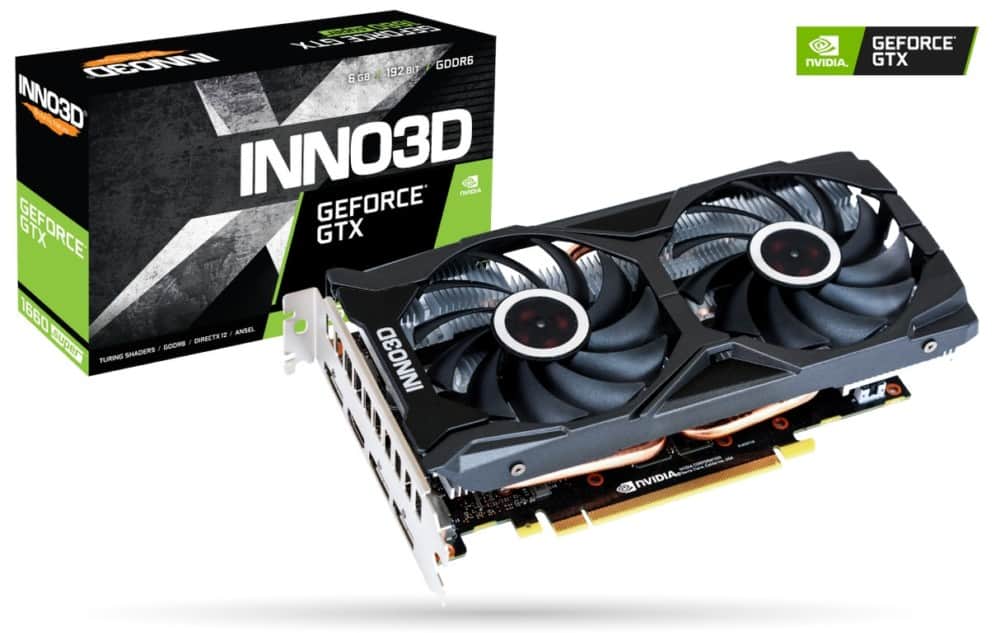 INNO3D GEFORCE GTX 1660 SUPER TWIN X2 6GB 192BIT GDDR6 – BLGT