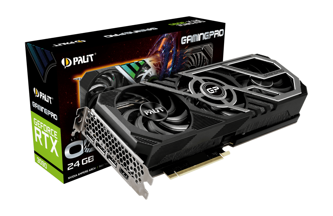 PALIT GeForce RTX 3090 GamingPro 24GB GDDR6X 384bit 3DP HDMI BLGT